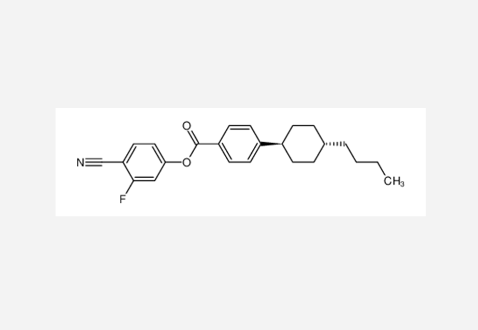 反-4-(4-正丁基环己基)-苯甲酸-3-氟-4-氰基苯酯,3-Fluoro-4-cyanophenyl trans-4- (4-n-butylcyclohexyl)benzoate