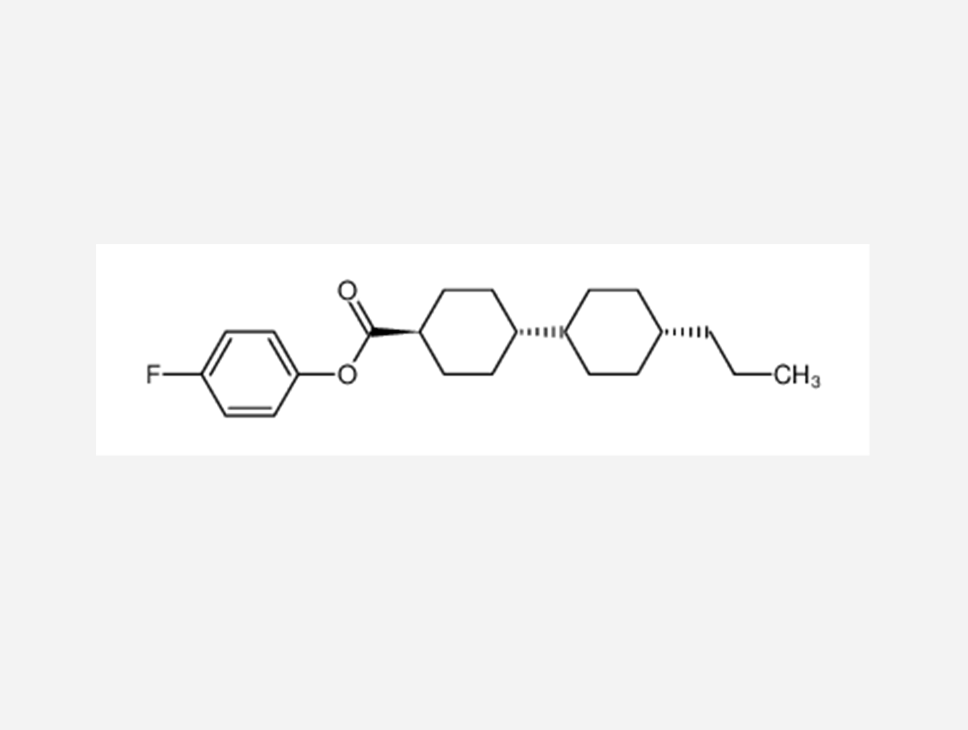 丙环环甲酸对氟苯酚酯,4-Fluorophenyl trans-4-(trans-4-propylcyclohexyl)-1-cyclohexanecarboxylate