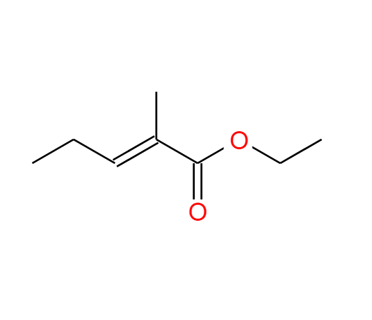 2-甲基-2-戊烯酸乙酯,Ethyl (E)-2-methylpent-2-en-1-oate
