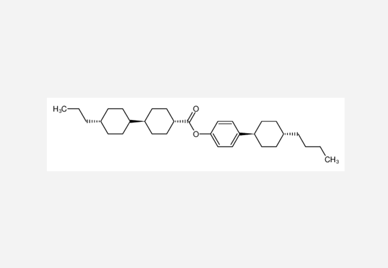 4-(反式,反式-4-丙基双环己基)甲酸-4'-(反式-4-丁基环己基)苯酚酯,TRANS,TRANS-4-(TRANS-4-BUTYLCYCLOHEXYL)-PHENYL 4''-PROPYLBICYCLOHEXYL-4-CARBOXYLATE