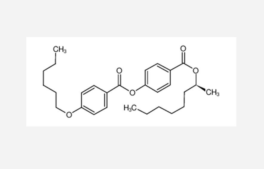 4-(4-己氧基苯甲酰氧基)苯甲酸-S-(+)-2-辛酯,S-(+)-2-Octyl 4-(4-hexyloxybenzoyloxy)benzoate