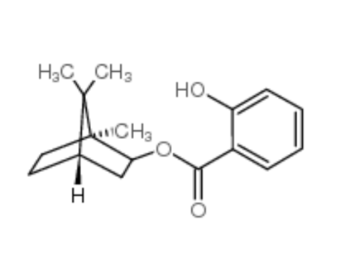 Benzoic acid,2-hydroxy-, (1R,2S,4R)-1,7,7-trimethylbicyclo[2.2.1]hept-2-yl ester, rel- Benzoic acid,,Benzoic acid,2-hydroxy-, (1R,2S,4R)-1,7,7-trimethylbicyclo[2.2.1]hept-2-yl ester, rel- Benzoic acid,2-hydroxy-, (1R,2S,4R)-1,7,7-trimethylbicyclo[2.2.1]hept-2-yl ester, rel-