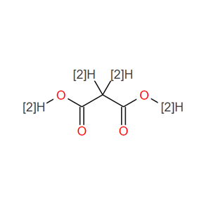 丙二酸-d4,dideuterio 2,2-dideuteriopropanedioate
