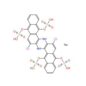 还原蓝6,Tetrasodium 7,16-dichloro-6,15-dihydrodinaphtho[2,3-a:2