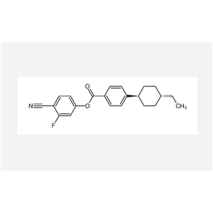 反,反-4-(4-乙基环己基)苯甲酸-4-氰基-3-氟苯酯,Benzoic acid,4-(trans-4-ethylcyclohexyl)-, 4-cyano-3-fluorophenyl ester