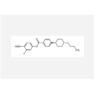 反-4-(4-正丁基环己基)-苯甲酸-3-氟-4-氰基苯酯