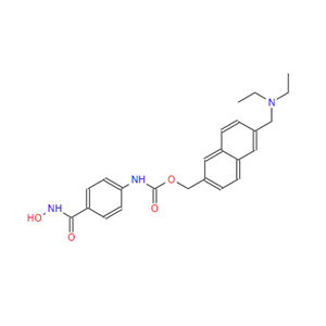 [4-[(羟基氨基)羰基]苯基]氨基甲酸 [6-[(二乙基氨基)甲基]-2-萘基]甲酯