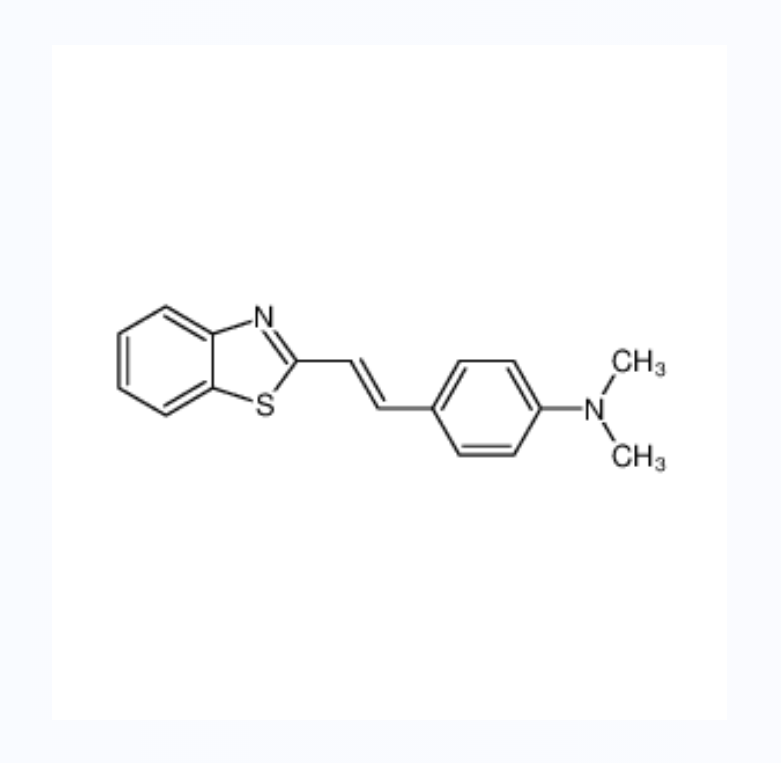 4-[2-(2-benzothiazol-2-yl)vinyl]-N,N-dimethylaniline,4-[2-(2-benzothiazol-2-yl)vinyl]-N,N-dimethylaniline