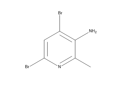 4,6-dibromo-2-methylpyridin-3-amine,4,6-dibromo-2-methylpyridin-3-amine