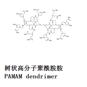 PAMAM-ICG吲哚菁绿标记聚酰胺-胺型树枝状高分子,PAMAM-ICG