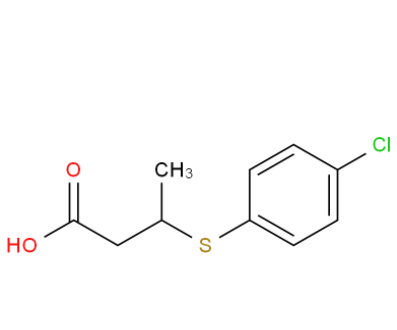 3-(4-氯苯硫基)丁酸,3-(4-CHLOROPHENYLTHIO)BUTYRIC ACID