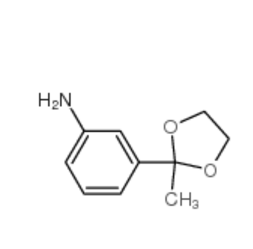 3-(2-甲基-1,3-二四氢呋喃-2-基)苯胺,3-(2-METHYL-1,3-DIOXOLAN-2-YL)ANILINE