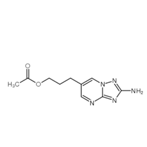 3-(2-氨[1,2,4]三唑并[1,5-A]嘧啶-6-基)-丙基 乙酸酯