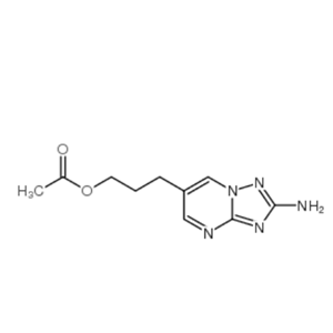 3-(2-氨[1,2,4]三唑并[1,5-A]嘧啶-6-基)-丙基 乙酸酯,3-(2-AMINO[1,2,4]TRIAZOLO[1,5-A]PYRIMIDIN-6-YL)PROPYL ACETATE