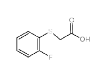 2-[(2-氟苯基)硫烷基]乙酸,(2-FLUOROPHENYL)THIO]ACETIC ACID