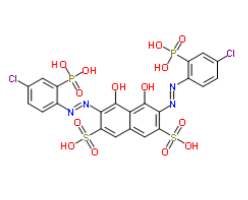 偶氮氯膦Ⅲ,chlorophosphonazo iii
