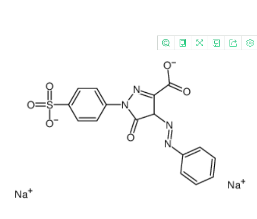 disodium 4,5-dihydro-5-oxo-4-(phenylazo)-1-(4-sulphonatophenyl)-1H-pyrazole-3-carboxylate,disodium 4,5-dihydro-5-oxo-4-(phenylazo)-1-(4-sulphonatophenyl)-1H-pyrazole-3-carboxylate