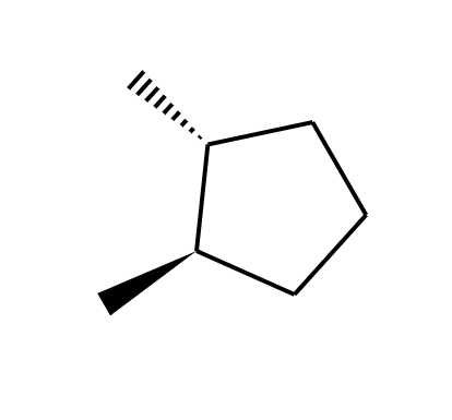 反式-1,2-二甲基环戊烷,1,2-trans-dimethylcyclopentane