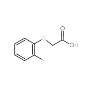 2-[(2-氟苯基)硫烷基]乙酸,(2-FLUOROPHENYL)THIO]ACETIC ACID