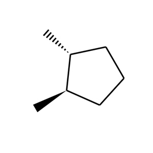 反式-1,2-二甲基环戊烷
