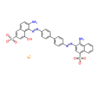 联苯胺红 B,disodium,5-[2-[4-[4-[(1-amino-4-sulfonatonaphthalen-2-yl)diazenyl]phenyl]phenyl]hydrazinyl]-6-imino-4-oxonaphthalene-2-sulfonate