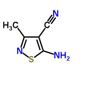 3-甲基-4-氰基-5-氨基异噻唑,5-Amino-3-methylisothiazole-4-carbonitrile