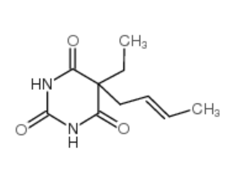 丁烯比妥,2,4,6(1H,3H,5H)-Pyrimidinetrione,5-(2-buten-1-yl)-5-ethyl-