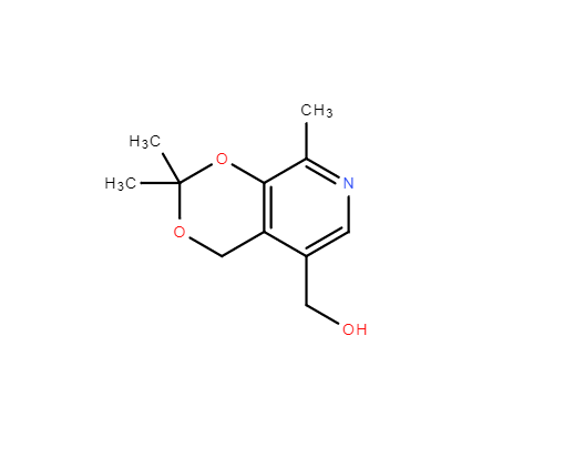(2,2,8三甲基-4H-[1,3]二氧杂环己二烯并[4,5-C]吡啶-5-基)甲醇,2,2,8-trimethyl-4H-1,3-dioxino[4,5-c]pyridine-5-methanol