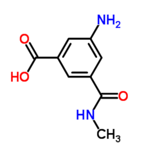 3-氨基-5-羧基-N-甲基苯甲酰胺,3-Amino-5-(methylcarbamoyl)benzoic acid