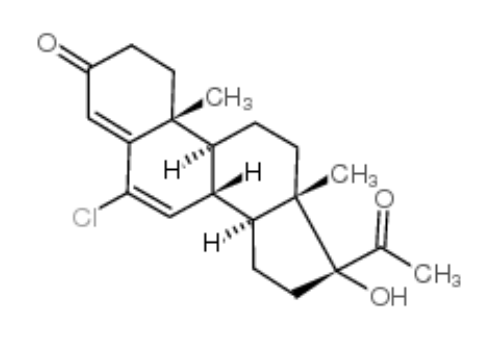 氯地孕酮,chlormadinon