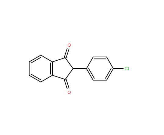 氯苯茚二酮,2-(4-CHLOROPHENYL)INDANE-1,3-DIONE