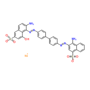 联苯胺红 B,disodium,5-[2-[4-[4-[(1-amino-4-sulfonatonaphthalen-2-yl)diazenyl]phenyl]phenyl]hydrazinyl]-6-imino-4-oxonaphthalene-2-sulfonate