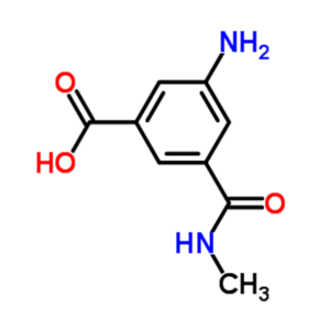 3-氨基-5-羧基-N-甲基苯甲酰胺,3-Amino-5-(methylcarbamoyl)benzoic acid