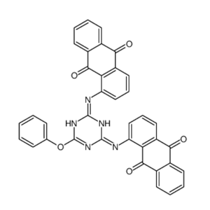 1,1'-[(6-phenoxy-1,3,5-triazine-2,4-diyl)diimino]bisanthraquinone
