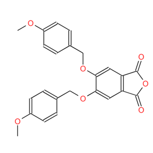 5,6-二((4-甲氧基苄基)氧基)异苯并呋喃-1,3-二酮,5,6-Bis-(4-methoxy-benzyloxy)-isobenzofuran-1,3-dione