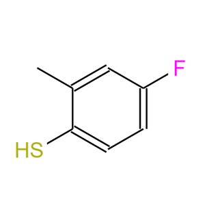 4-氟-2-甲基苯硫酚；845823-04-3