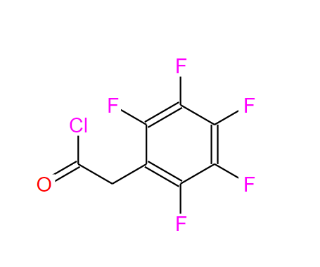 2-(2,3,4,5,6-pentafluorophenyl)acetyl chloride,2-(2,3,4,5,6-pentafluorophenyl)acetyl chloride