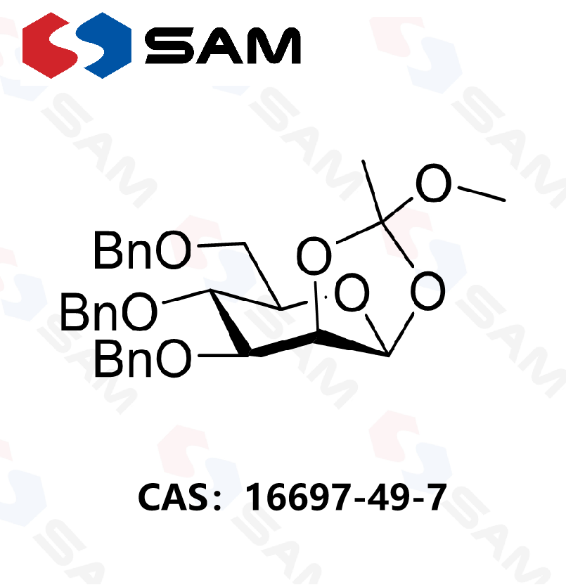 3,4,6-三-O-苄基-1,2-O-(1-甲氧基亚乙基)-β-D-吡喃甘露糖,3,4,6-Tri-O-benzyl-1,2-O-(1-methoxyethylidene)-β-D-mannopyranose