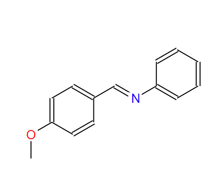 N-(4-甲氧基苯亚甲基)苯胺,N-(4-Methoxybenzylidene)aniline