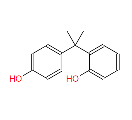 2,4’-異亞丙基二苯酚,2-[2-(4-hydroxyphenyl)propan-2-yl]phenol