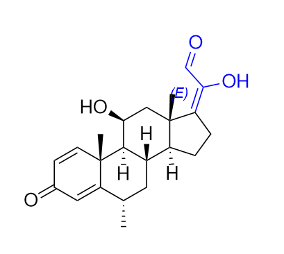 甲泼尼龙杂质27,(E)-11β,20-dihydroxy-6α-methylpregna-1,4,17(20)- triene-3,21-dione