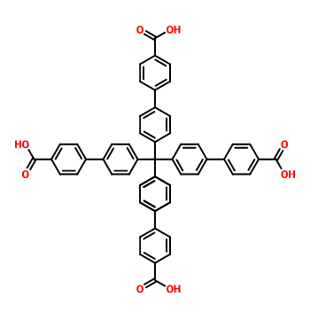 四(4-羧基联苯)甲烷,4',4'',4''',4''''-methanetetrayltetrabiphenyl-4-carboxylic acid