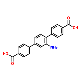 2′-氨基- [ 1,1′: 4′,1″-三聯(lián)苯基] - 4,4″-二羧酸,2'-Amino-[1,1':4',1''-terphenyl]-4,4''-dicarboxylic acid