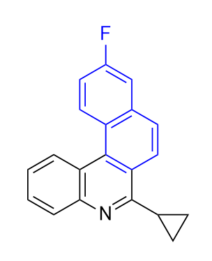 匹伐他汀杂质12,6-cyclopropyl-10-fluorobenzo[k]phenanthridine