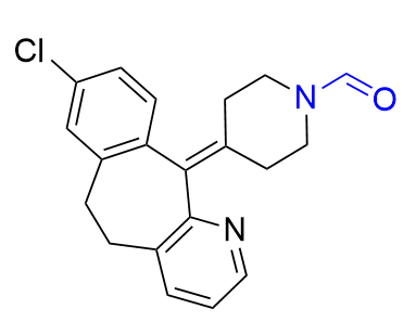 地氯雷他定雜質(zhì)07,4-(8-chloro-5,6-dihydro-11H-benzo[5,6]cyclohepta[1,2-b]pyridin- 11-ylidene)piperidine-1-carbaldehyde