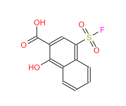 4-氟磺酰-1-羟基-2-萘甲酸,4-fluorosulfonyl-1-hydroxynaphthalene-2-carboxylic acid