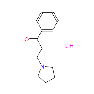 1-phenyl-3-pyrrolidin-1-ylpropan-1-one,hydrochloride,1-phenyl-3-pyrrolidin-1-ylpropan-1-one,hydrochloride