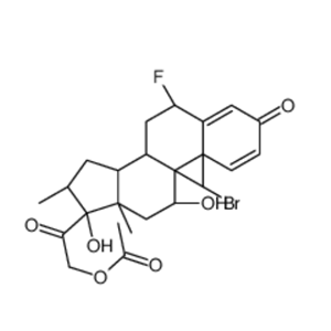 9-溴-6α-氟-11β,17,21-三羟基-16α-甲基-孕烷-1,4-二烯-3,20-二酮21-乙酸酯