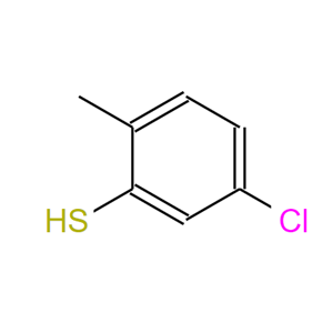 5-氯-2-甲基苯硫酚；18858-06-5