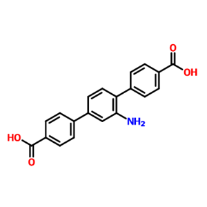2′-氨基- [ 1,1′: 4′,1″-三联苯基] - 4,4″-二羧酸